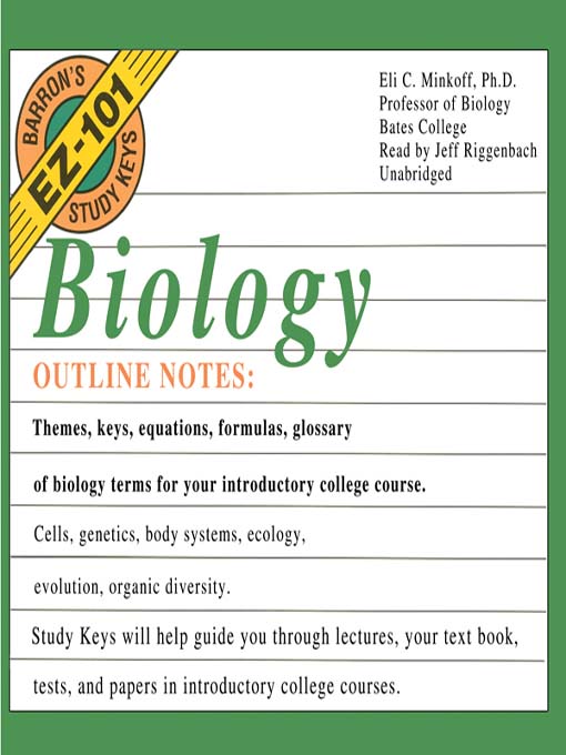 Title details for Biology, Second Edition by Eli C. Minkoff - Wait list